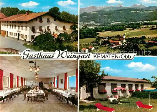 Kematen Babensham Gasthaus Weingast Kat. Babensham