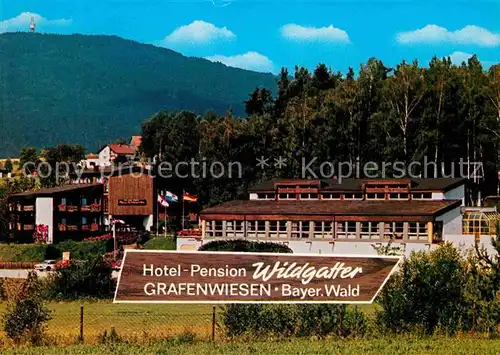 Grafenwiesen Hotel Pension Wildgatter  Kat. Grafenwiesen