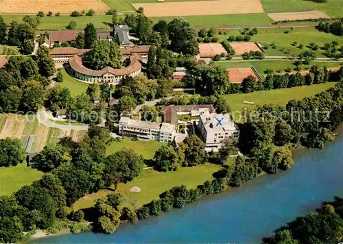 Bad Schinznach Kurhotel Habsburg Parkhotel Kurhaus Fliegeraufnahme Kat. Bad Schinznach