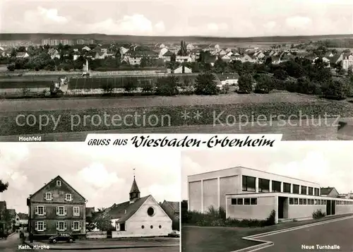 Erbenheim Hochfeld Katholische Kirche Neue Turnhalle Kat. Wiesbaden