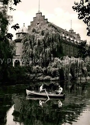 Gladbeck Haus Wittringen Ruderboot See Kat. Gladbeck