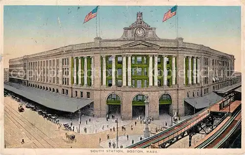 Boston Massachusetts South Station Kat. Boston