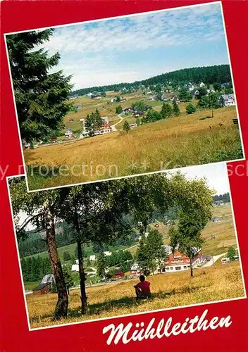 Muehlleithen Klingenthal Panorama Kat. Klingenthal Sachsen