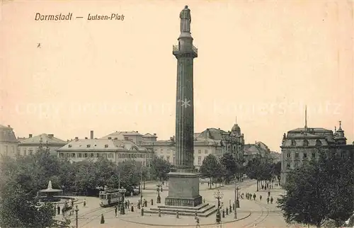 Darmstadt Luisen Platz Kat. Darmstadt