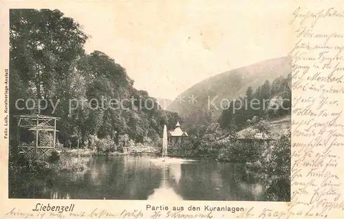 Liebenzell Bad Kuranlagen Wasserspiel Kat. Bad Liebenzell