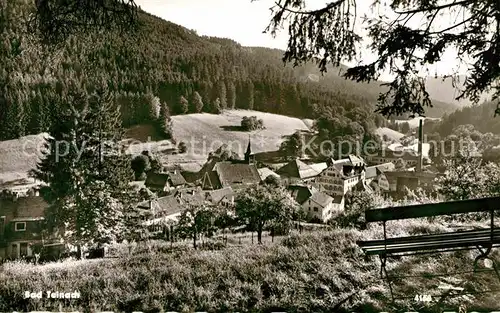 Teinach Zavelstein Bad Kirche Panorama Kat. Bad Teinach Zavelstein