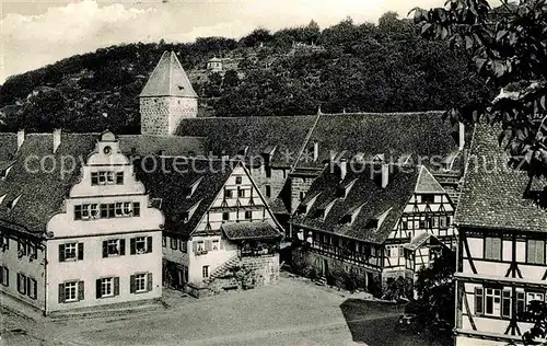 Maulbronn Klosterhof Fachwerk Kat. Maulbronn