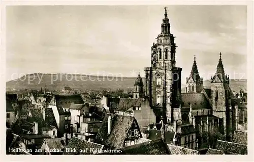 Heilbronn Neckar Kilianskirche Kat. Heilbronn