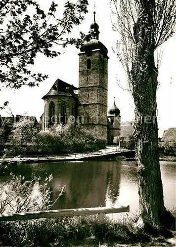 Erlbach Mittelfranken Evangelische Kirche Kat. Leutershausen