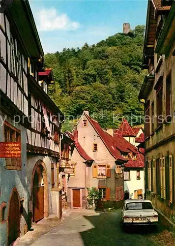 Weinheim Bergstrasse Altstadtmotiv im Gerberviertel Kat. Weinheim