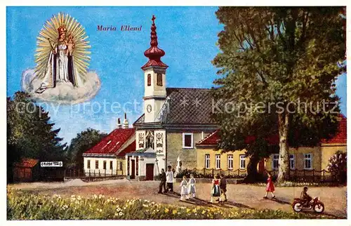 Maria Ellend Oesterreich Gnadenbild Kirche Kat. Oesterreich