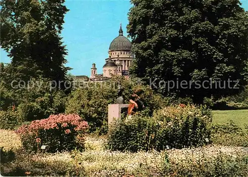 Potsdam Freundschaftsinsel Nikolaikirche Kat. Potsdam