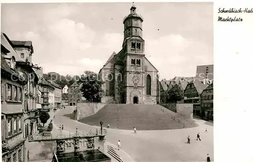 Schwaebisch Hall Marktplatz Kat. Schwaebisch Hall