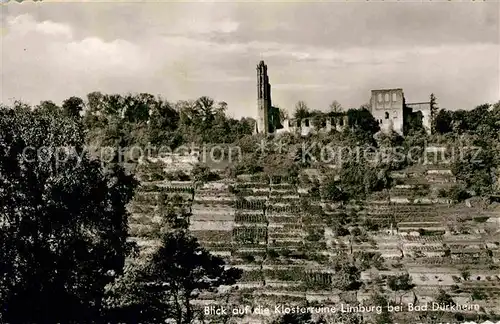 Duerkheim Bad Klosterruine Limburg Kat. Bad Duerkheim