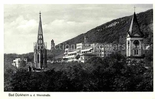 Duerkheim Bad Limburg Kirche Sonnenwende Kat. Bad Duerkheim