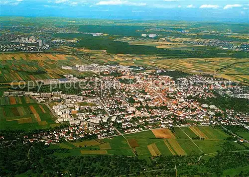 Echterdingen Fildern Luftaufnahme Kat. Leinfelden Echterdingen