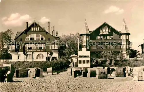 Bansin Ostseebad Erholungsheim Seeheim Haus Vineta  Kat. Heringsdorf