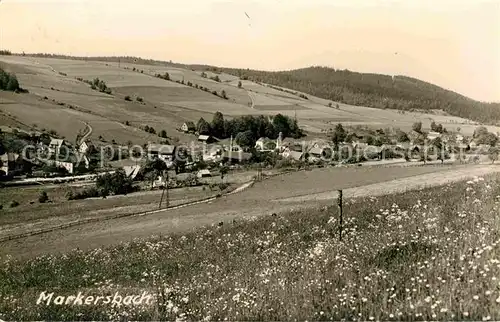 Markersbach Gesamtansicht   Kat. Markersbach