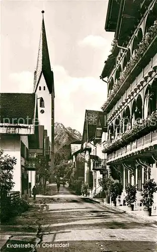 Oberstdorf Kirchstrasse Kat. Oberstdorf