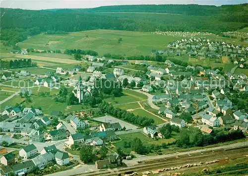 Reinsfeld Hunsrueck Fliegeraufnahme Kat. Reinsfeld