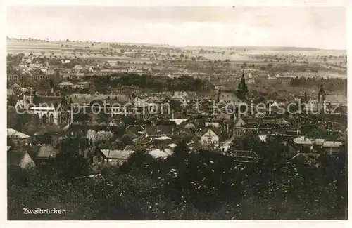 Zweibruecken Panorama Kat. Zweibruecken