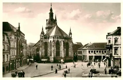 Zweibruecken Alexanderkirche Kat. Zweibruecken