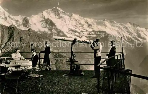 Schynige Platte Hotelterrasse Kat. Schynige Platte