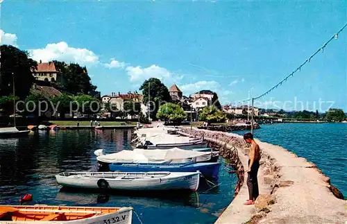 Nyon VD Hafen Kat. Nyon