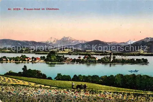 Chiemsee Fraueninsel Kat. Chiemsee