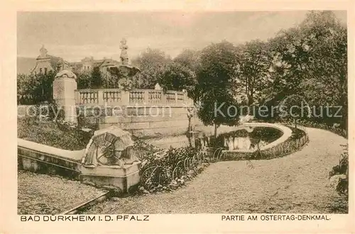 Bad Duerkheim Ostertag Denkmal Kat. Bad Duerkheim