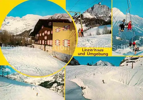 Spital Pyhrn Linzerhaus und Umgebung Skilift Wintersportplatz Warscheneckgebiet Kat. Spital am Pyhrn