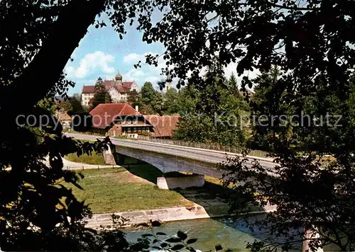 Buerglen TG Thurbruecke Schloss Kat. Buerglen TG