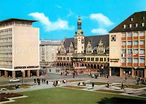 Leipzig Altes Rathaus Messestadt Kat. Leipzig