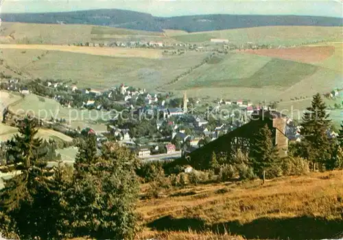 Oberwiesenthal Erzgebirge Panorama Kurort Kat. Oberwiesenthal