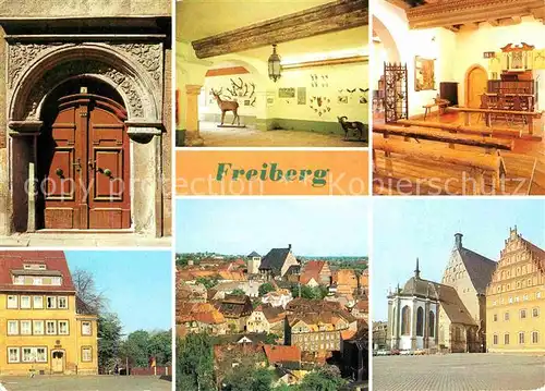 Freiberg Sachsen Renaissance Portal Museum Kornerhaus Untermarkt Dom Kat. Freiberg