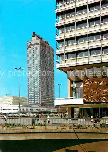 Berlin Interhotel Stadt Berlin Hauptstadt der DDR Kat. Berlin