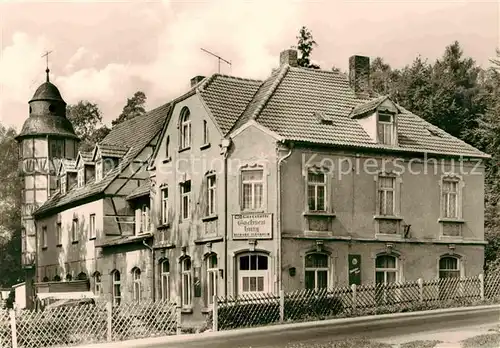 Neustadt Orla Gaststaette Sachsenburg Kat. Neustadt Orla