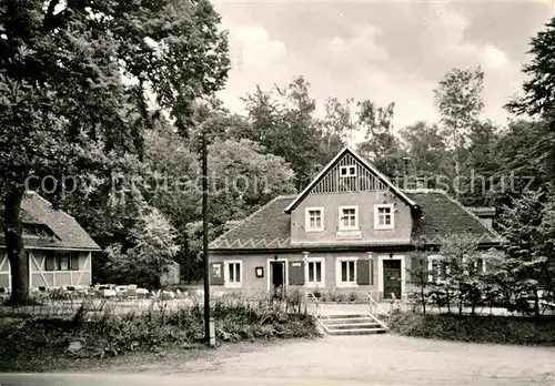 Oschatz Waldgaststaette Hospitalhuette  Kat. Oschatz