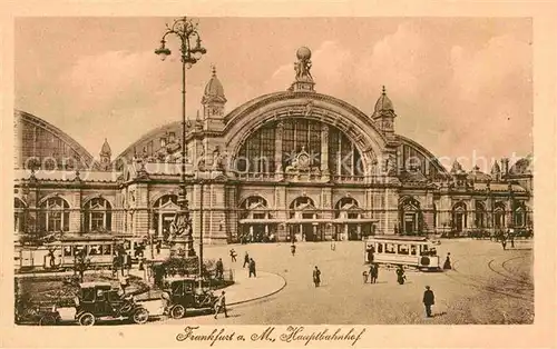 Frankfurt Main Hauptbahnhof Kat. Frankfurt am Main