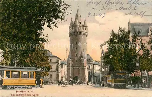 Frankfurt Main Eichenheimer Turm Kat. Frankfurt am Main