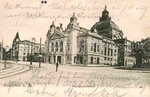 Frankfurt Main Schauspielhaus Kat. Frankfurt am Main