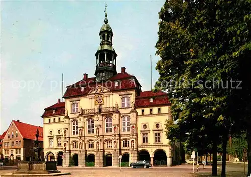 Lueneburg Rathaus Brunnen Kat. Lueneburg