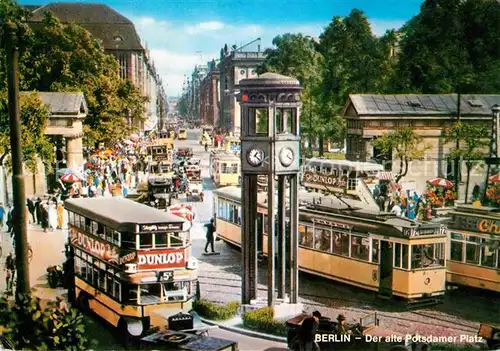 Berlin Der alte Potsdamer Platz Kat. Berlin