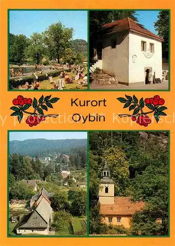 Oybin Alte Burg Hoelle Hochwald Bergkirche Kat. Kurort Oybin