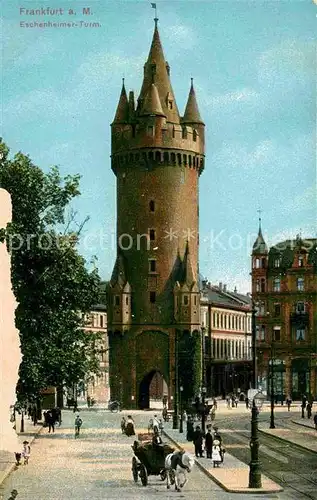 Frankfurt Main Eschenheimer Turm Kat. Frankfurt am Main