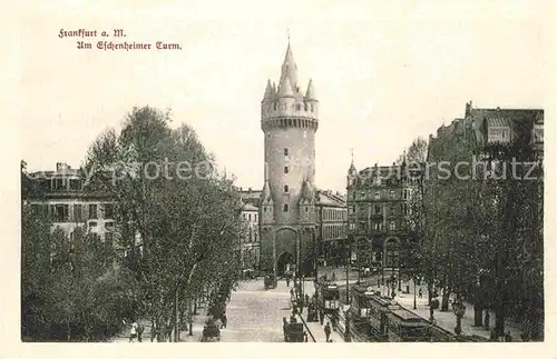 Frankfurt Main Eschenheimer Turm Kat. Frankfurt am Main