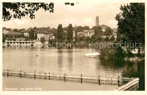 Darmstadt am grossen Woog Kat. Darmstadt