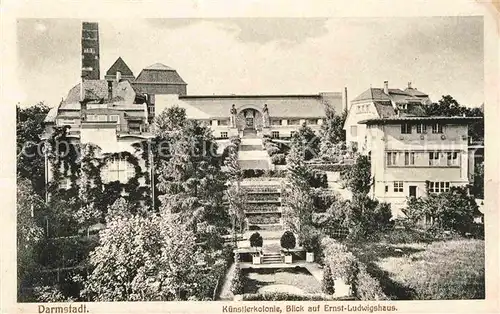 Darmstadt Kuenstlerkolonie Ernst Ludwigshaus Kat. Darmstadt