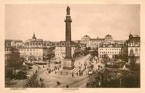 Darmstadt Louisenplatz Kat. Darmstadt