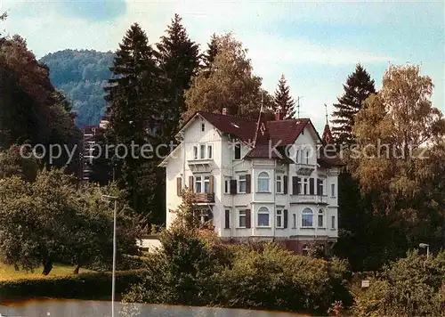 Bad Herrenalb Hotel Pension Bergschloesschen Kat. Bad Herrenalb